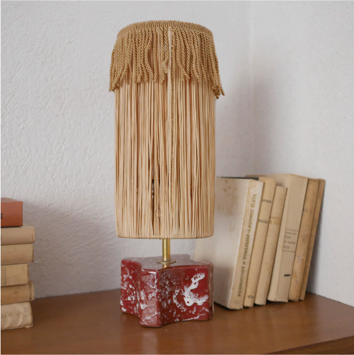 Lampe Ida texturé - Honoré Déco