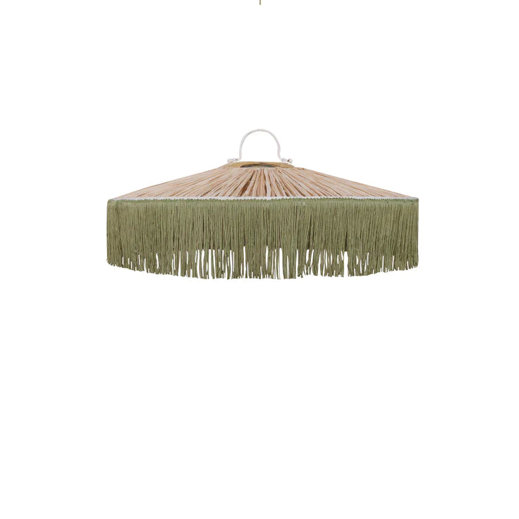 Suspension parasol frange M - Honoré Déco